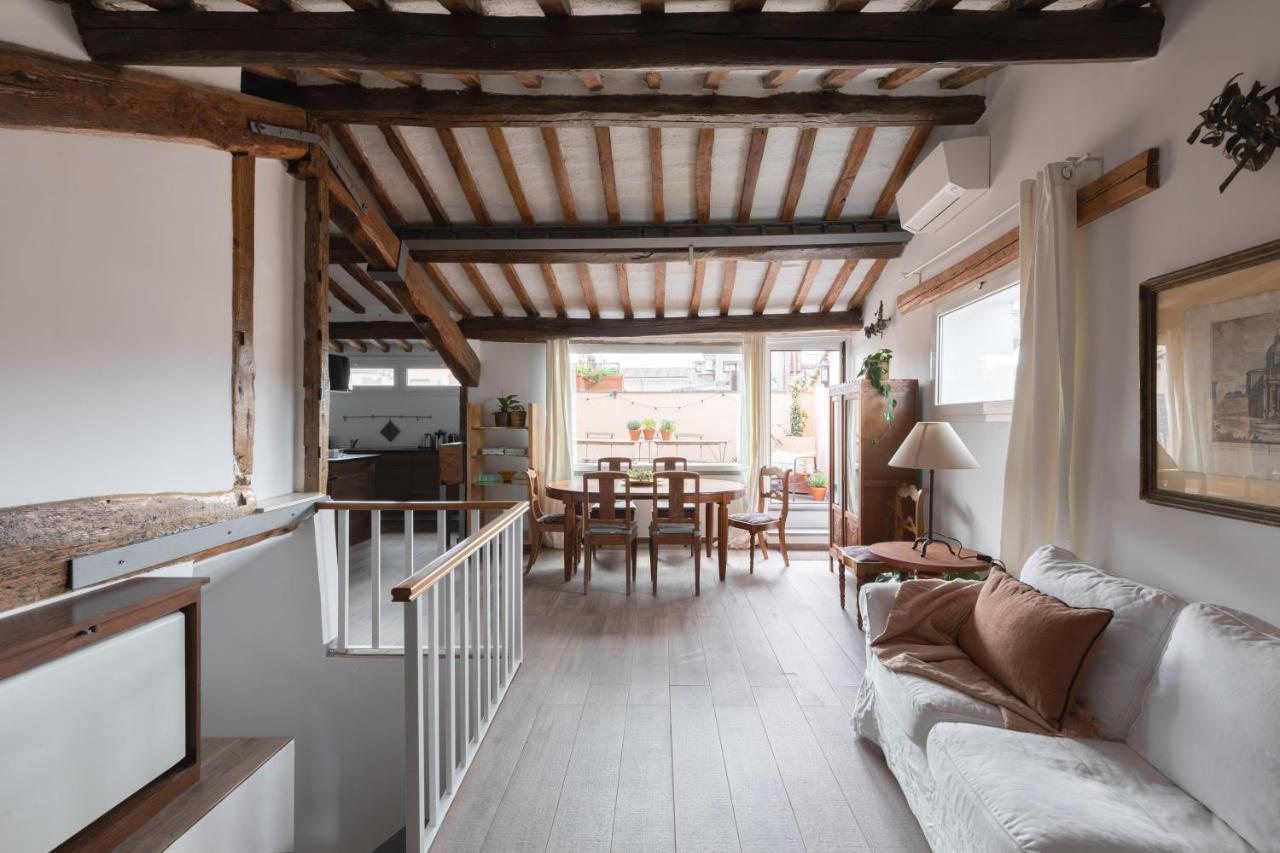 Amazing Penthouse With Terrace And Rooftop In Trastevere Rome Luaran gambar