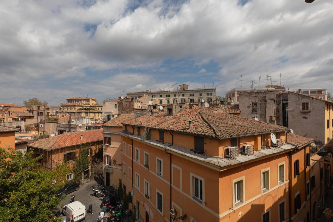 Amazing Penthouse With Terrace And Rooftop In Trastevere Rome Luaran gambar
