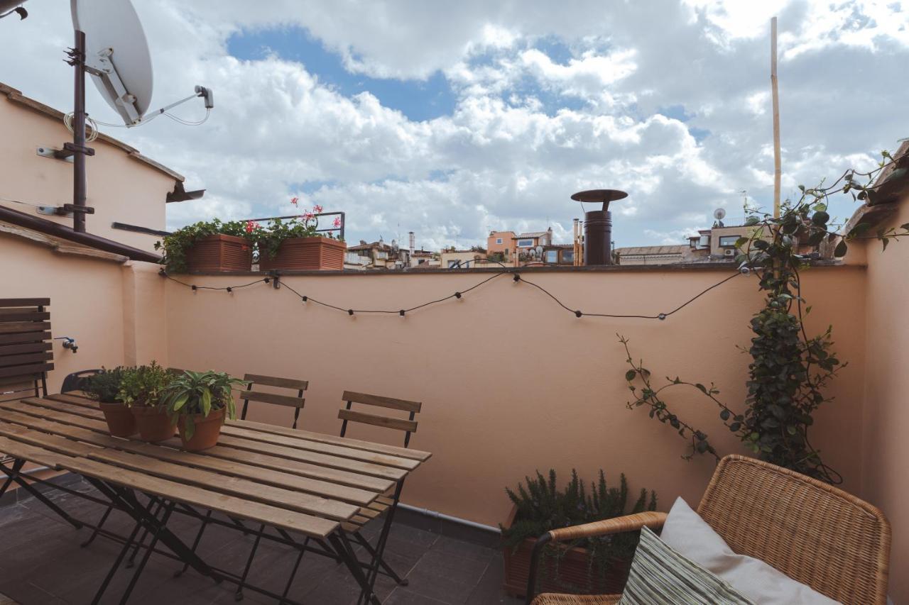 Amazing Penthouse With Terrace And Rooftop In Trastevere Rome Luaran gambar