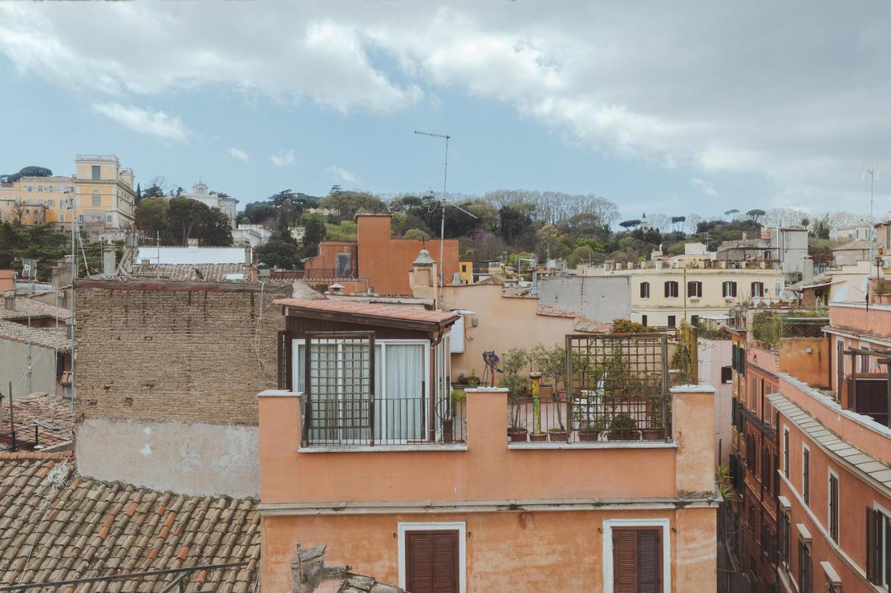 Amazing Penthouse With Terrace And Rooftop In Trastevere Rome Luaran gambar