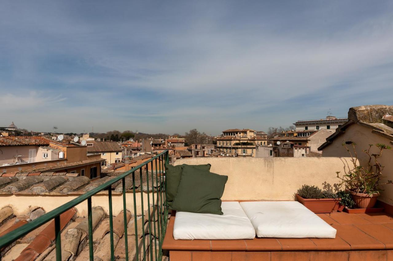 Amazing Penthouse With Terrace And Rooftop In Trastevere Rome Luaran gambar