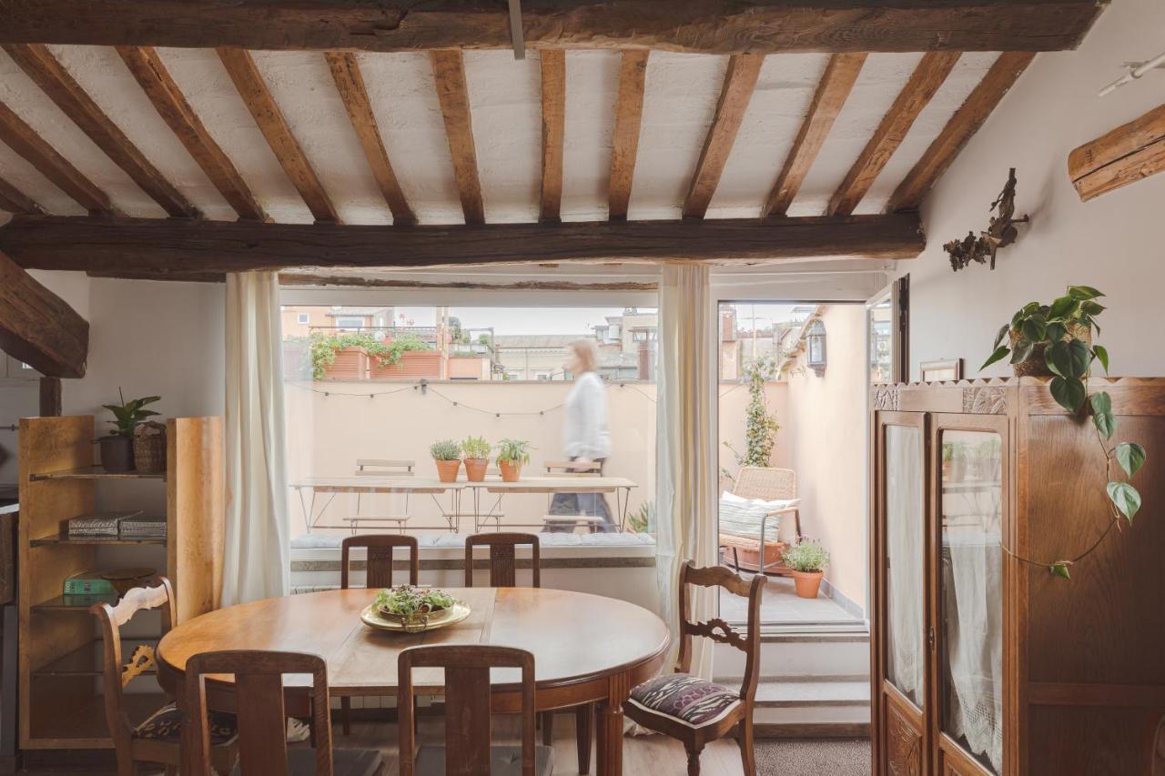 Amazing Penthouse With Terrace And Rooftop In Trastevere Rome Luaran gambar