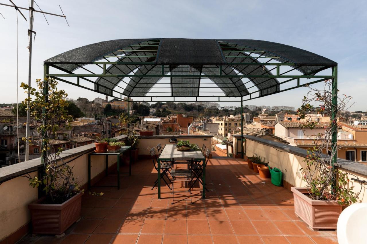 Amazing Penthouse With Terrace And Rooftop In Trastevere Rome Luaran gambar