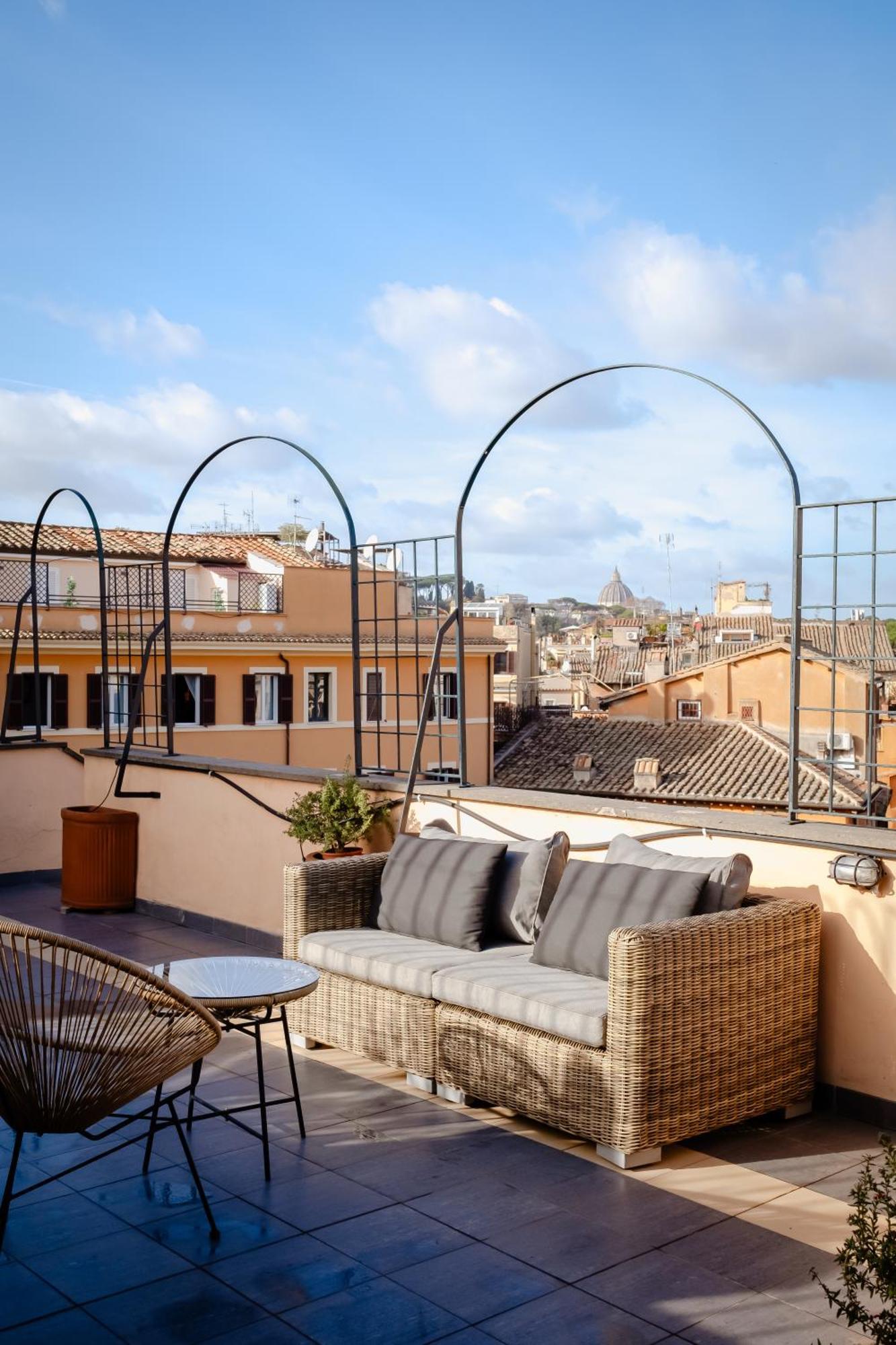 Amazing Penthouse With Terrace And Rooftop In Trastevere Rome Luaran gambar