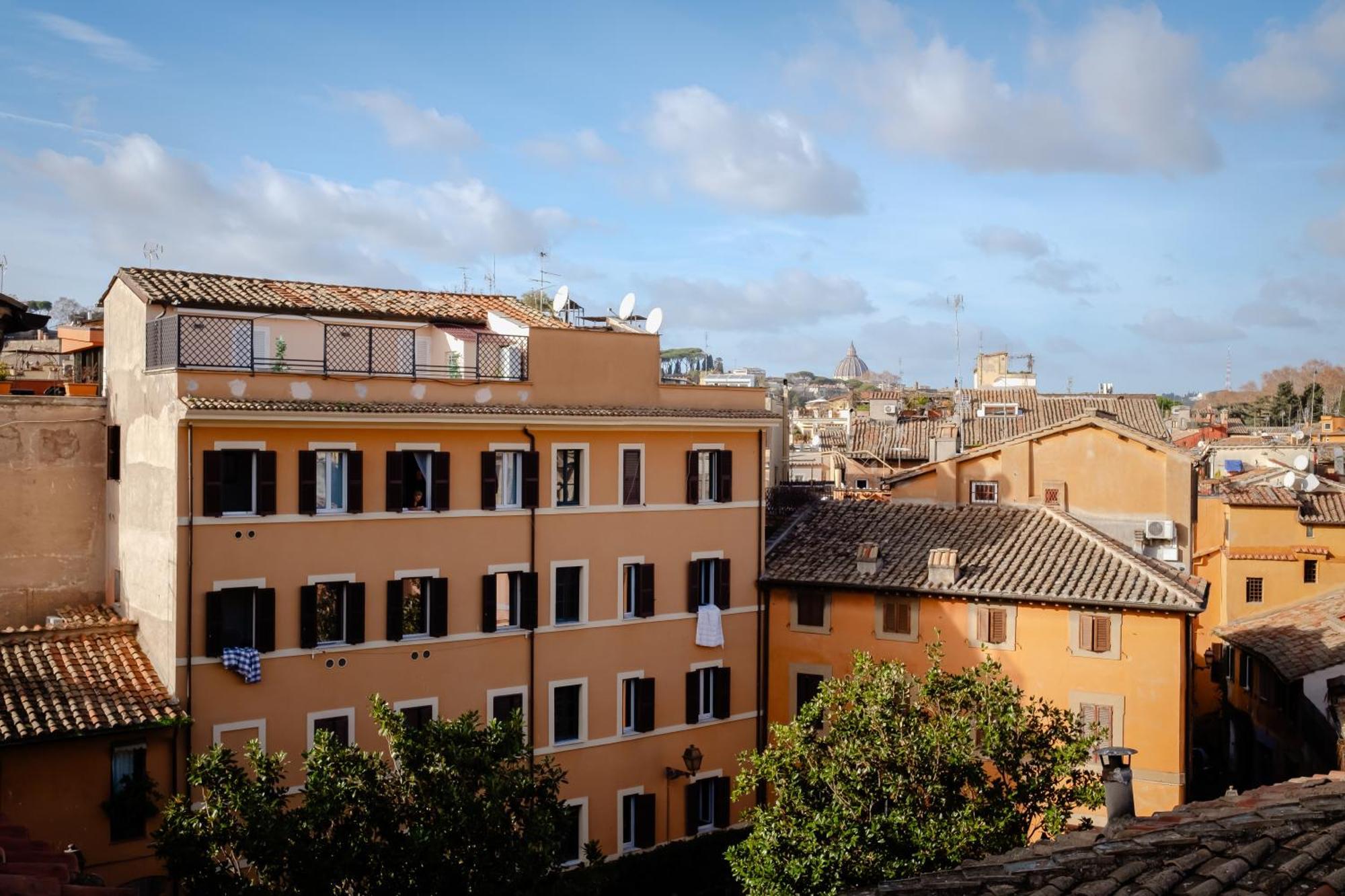 Amazing Penthouse With Terrace And Rooftop In Trastevere Rome Luaran gambar